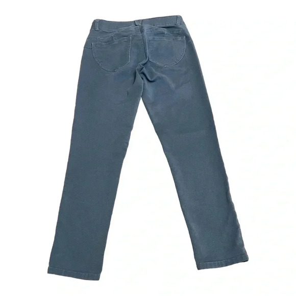 Democracy Blue Ab Technology Tummy Control Panel Mid Rise Ankle Pants Size 2 - Picture 2 of 14